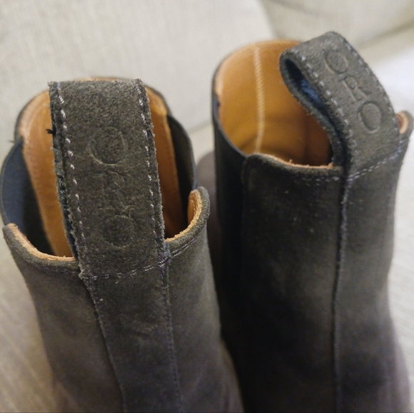 ORO LOS ANGELES brown Alpaca Suede Plain Chelsea Boots Chelsea Boots 11 - Picture 8 of 12